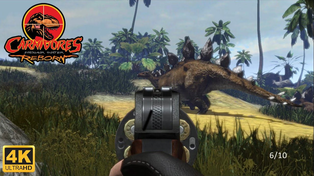 Carnivores: Dinosaur Hunter Reborn / Dinosaurios Herbívoros (PC 4K 60fps)