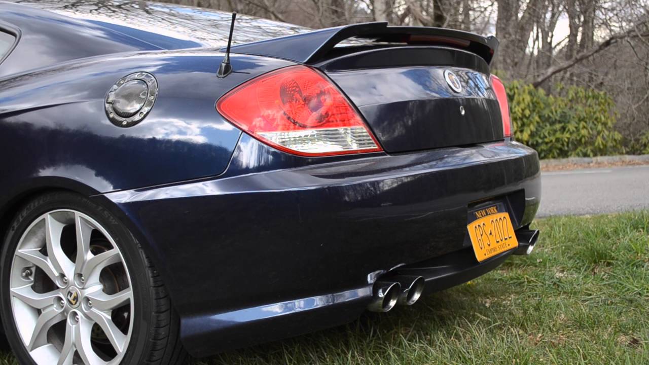 2005 CAMMED Tiburon GT Exhaust