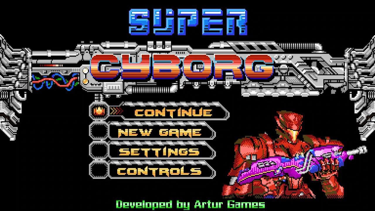 Super cyborg hard mode no miss clear without uppgrade weapons