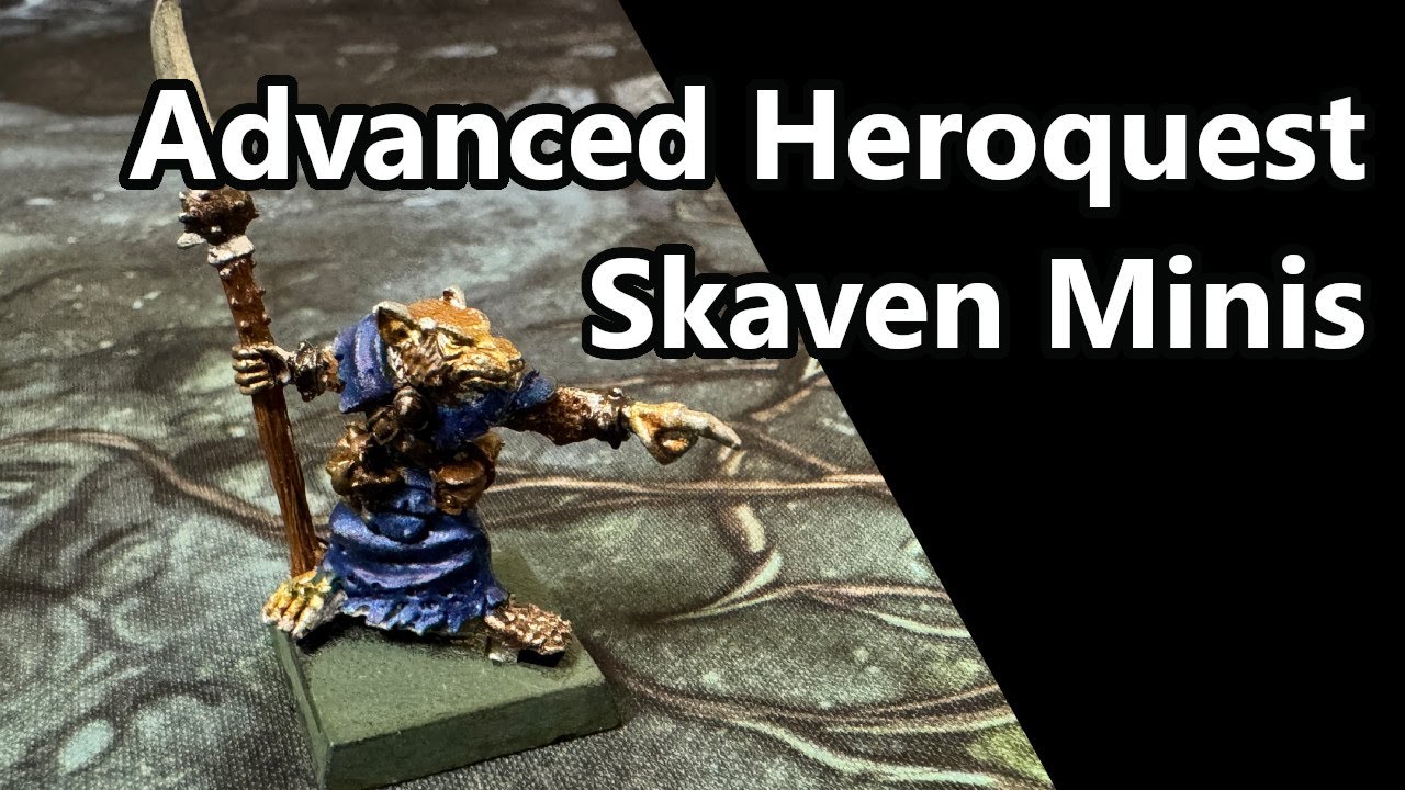Oldhammer Skaven - Ratmen & Giant Rats from Citadel Miniatures | The Advanced Heroquest Project