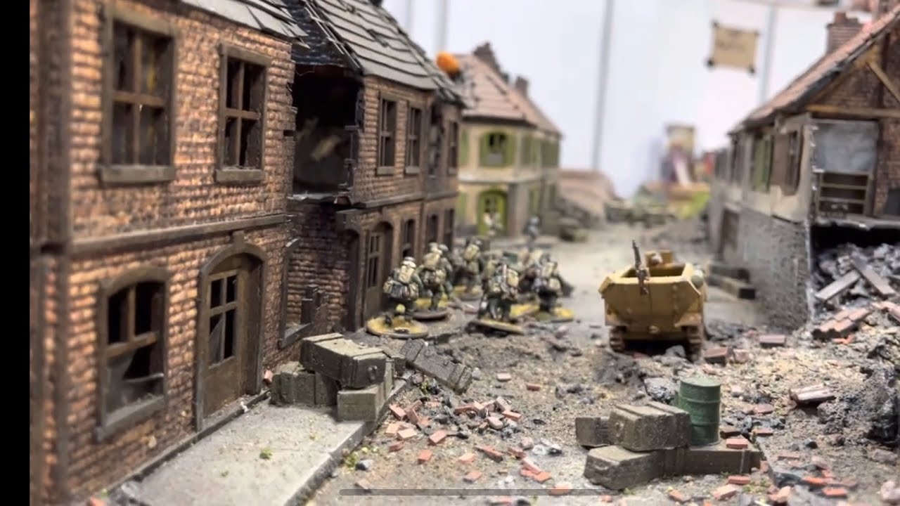 Bolt Action Band of Brothers Board Showcase UKGE NEC #warlordgames #boltaction #ww2 #bandofbrothers