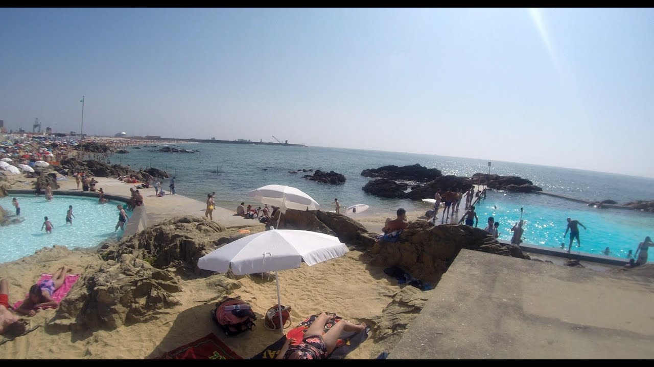 Piscinas das Marés em Leça da Palmeira - Matosinhos - Portugal - Verão 2021