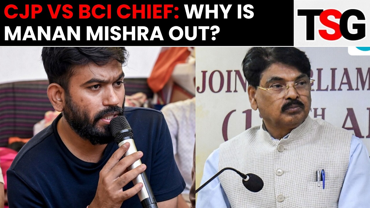 After Dharmendra Pradhan, CJP Targets BCI Chief Manan Mishra | BIG Row | TSG