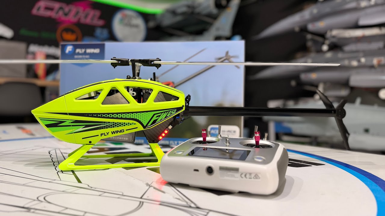 FlyWing FW450L-V3 - 3D/GPS/RTF RC Helicopter - UNBOXING & FIRST STARTUP!🚁 [4K60fps HDR] @flywing7015