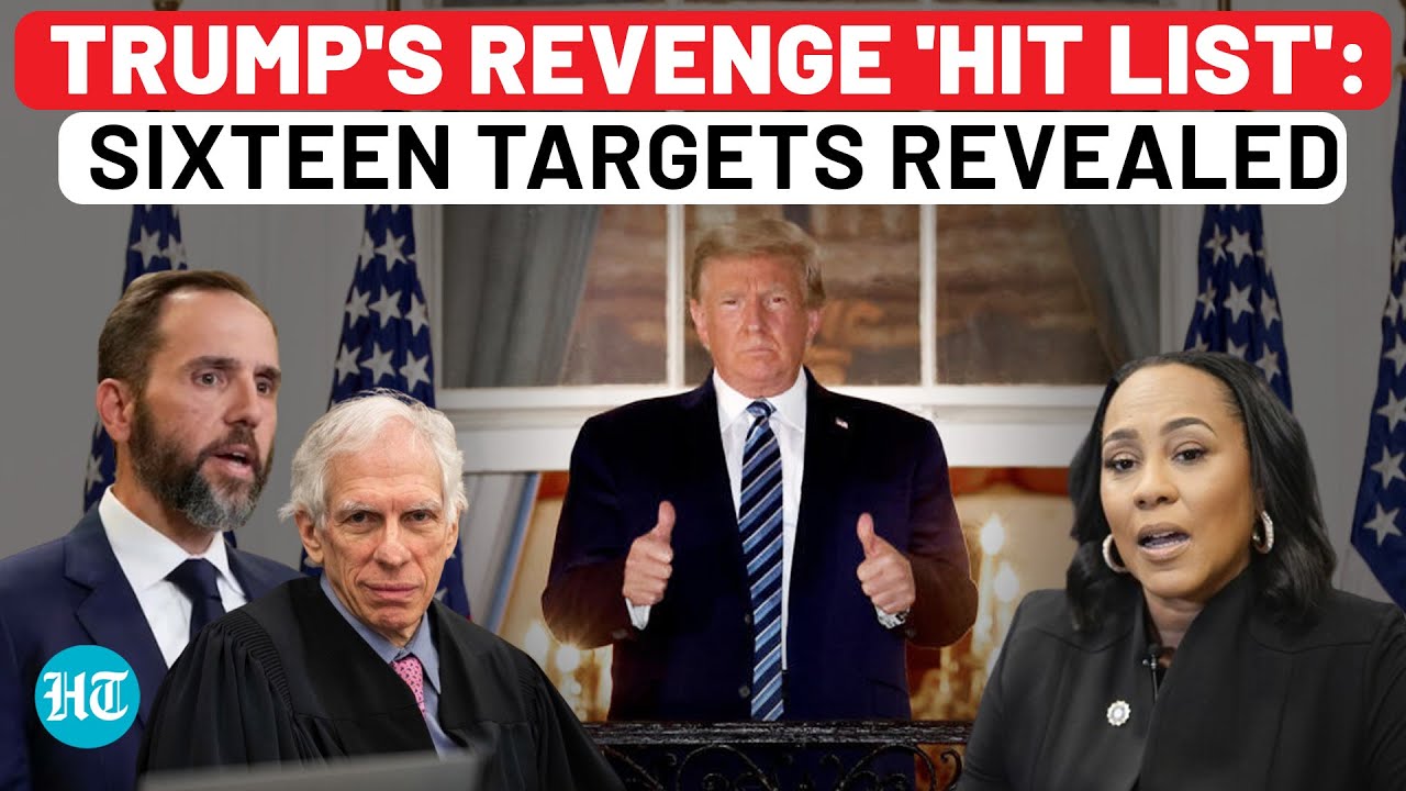Trump's Revenge Plan On Day 1 As President Revealed? 16 Targets In 'Hit List': Report | USA News