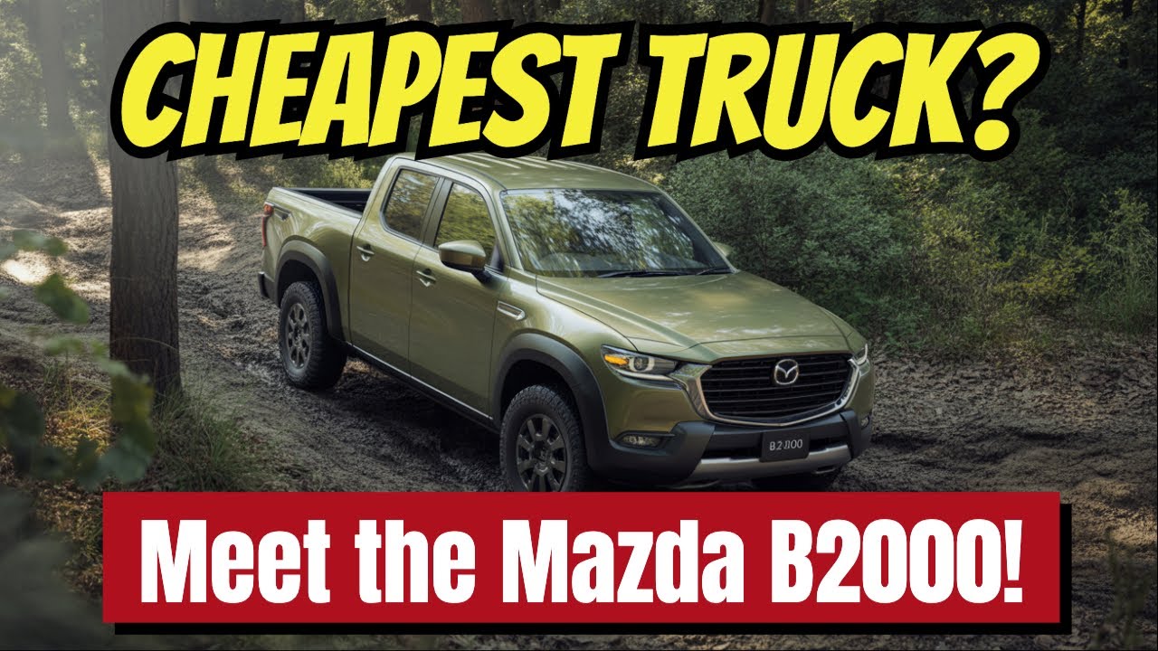 SHOCKING Truth About Mazda B2000 Pricing EXPOSED Starts at $18,000