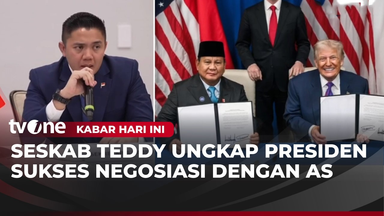 Seskab Teddy: Presiden Pabowo Tarif 32% Jadi 19% | Kabar Hari Ini