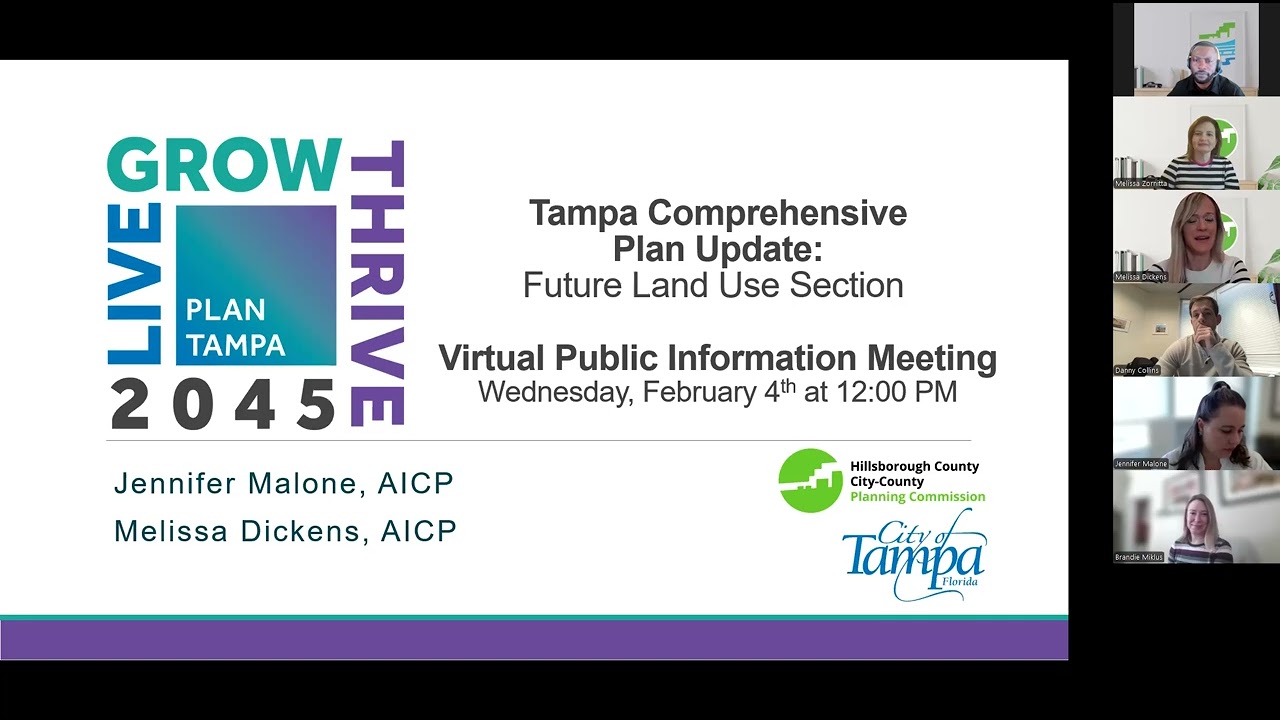 Tampa Future Land Use Virtual 