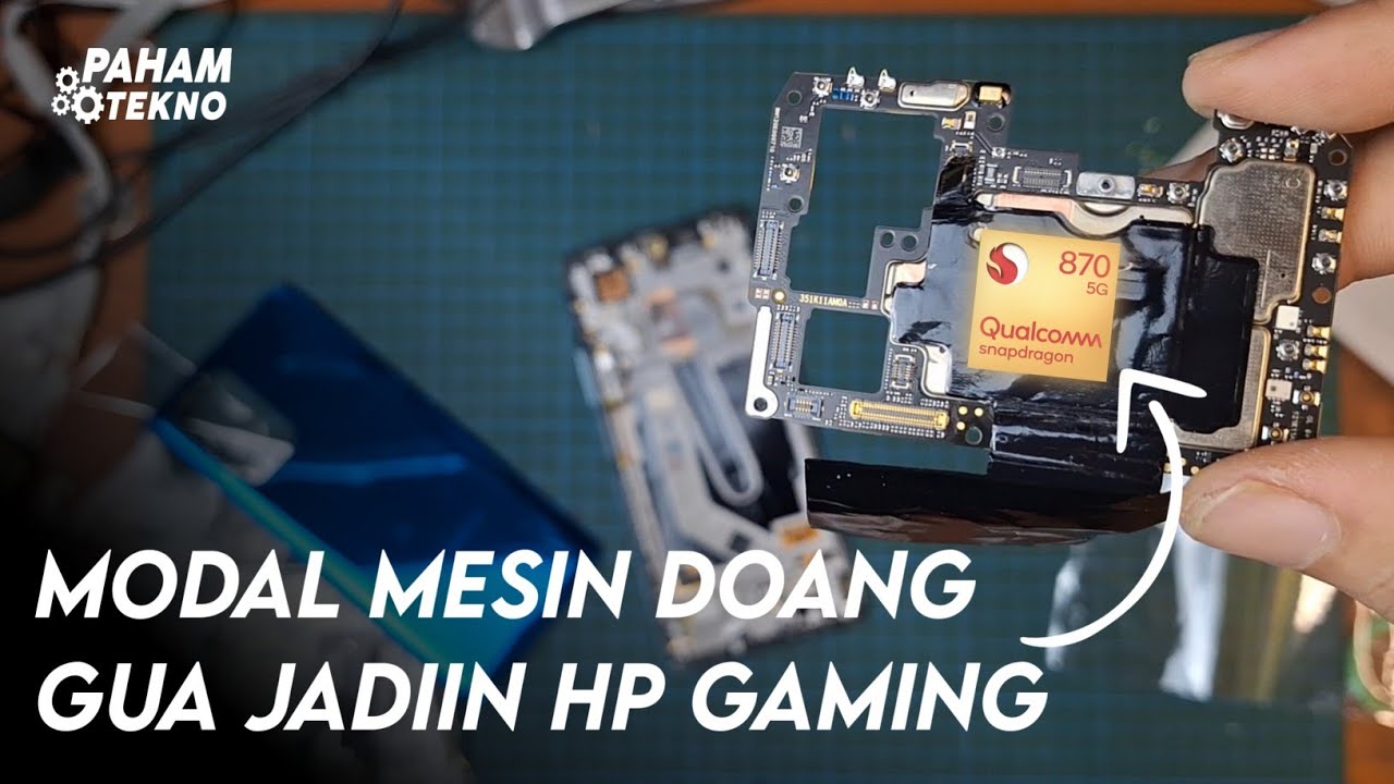 RAKIT HP POCO DARI MESIN BEKAS COPOTAN‼️ Jadi HP Gaming Gahar dengan Budget Minim 🔧🔥