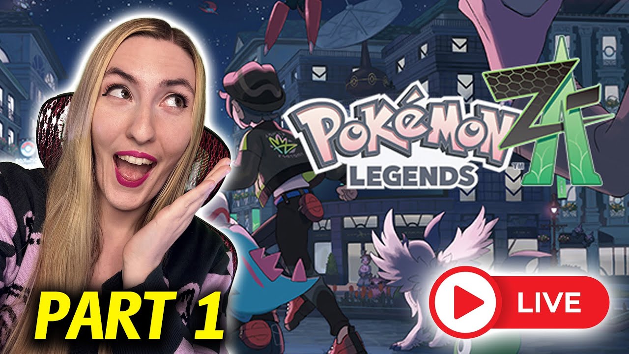 It's FINALLY Time! Let's Play Pokémon Legends Z-A [Day 1]