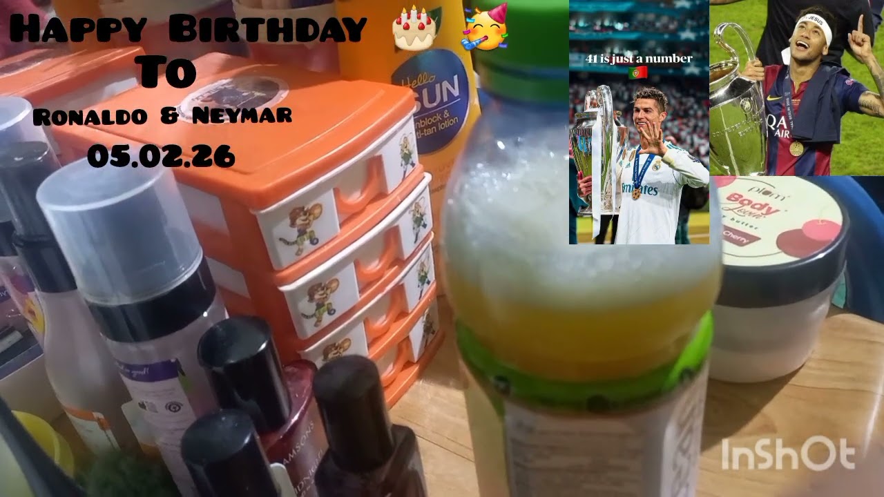 Happy Birthday to both Cristiano Ronaldo and Neymar Jr 05.02.26