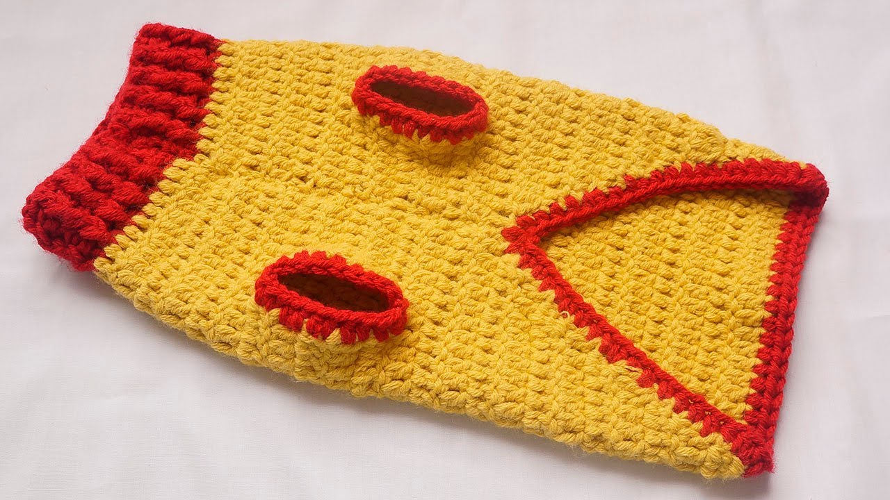 🌈ROPITA para MASCOTAS Tejida a Crochet | Ropa para PERROS y GATOS a Crochet - Ganchill