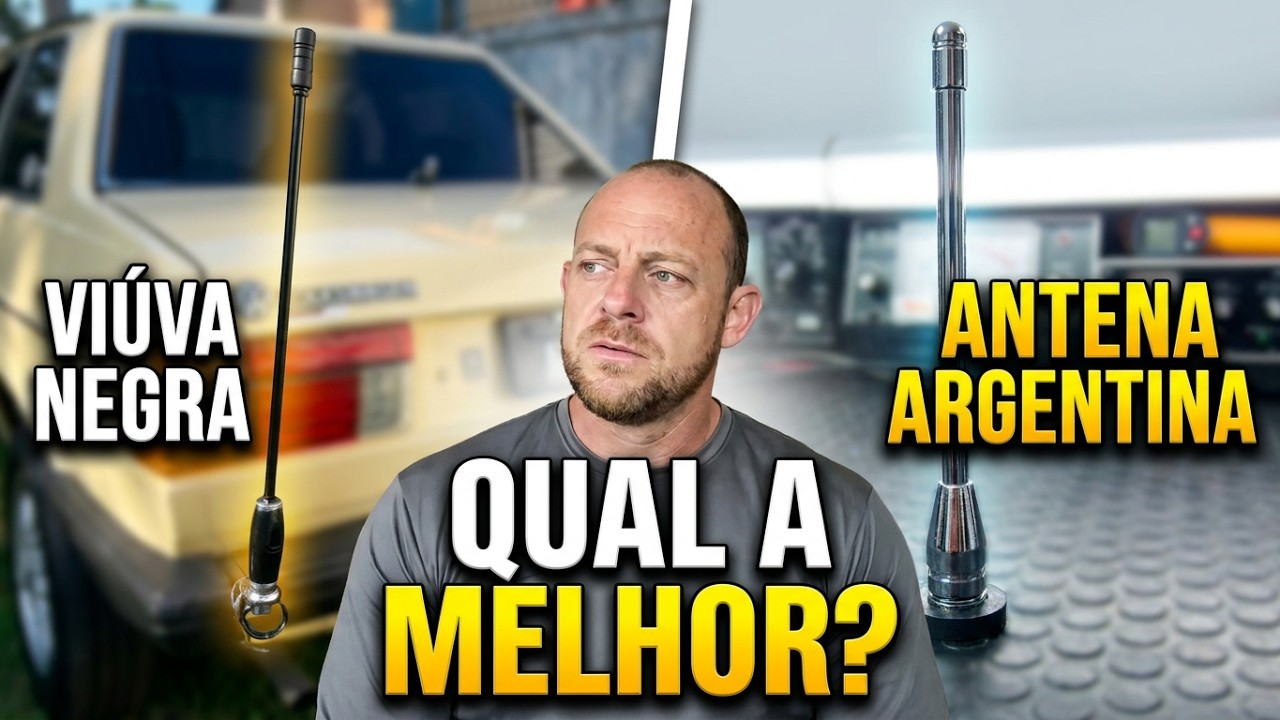 PXJF - Φ Ψ - ANTENA VIÚVA NEGRA OU ARGENTINA? QUAL A MELHOR?
