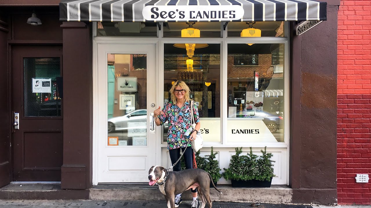 NYC LIVE Visiting See’s Candies for Easter in Greenwich Village April 14, 2022