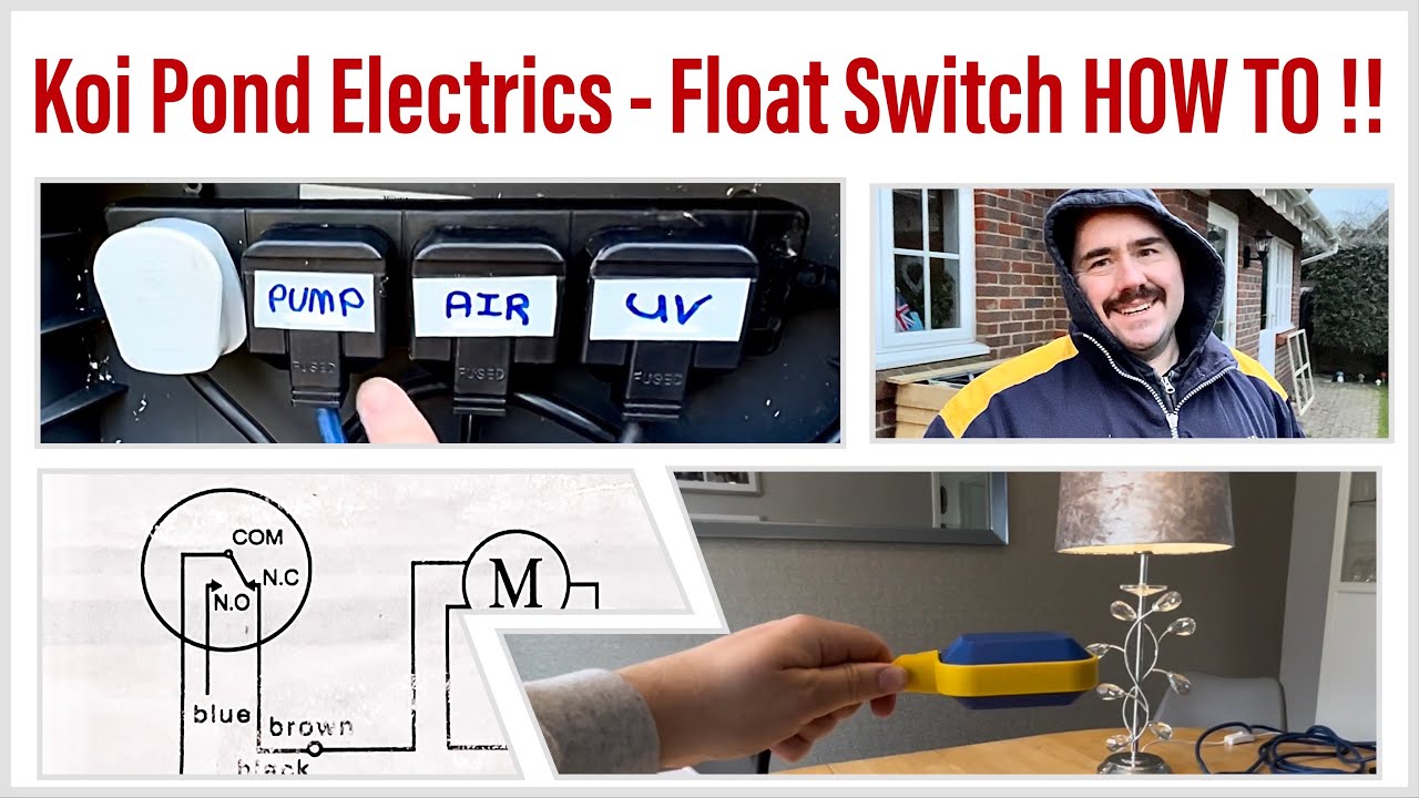 Float Switch & pond electrics HOW TO !!