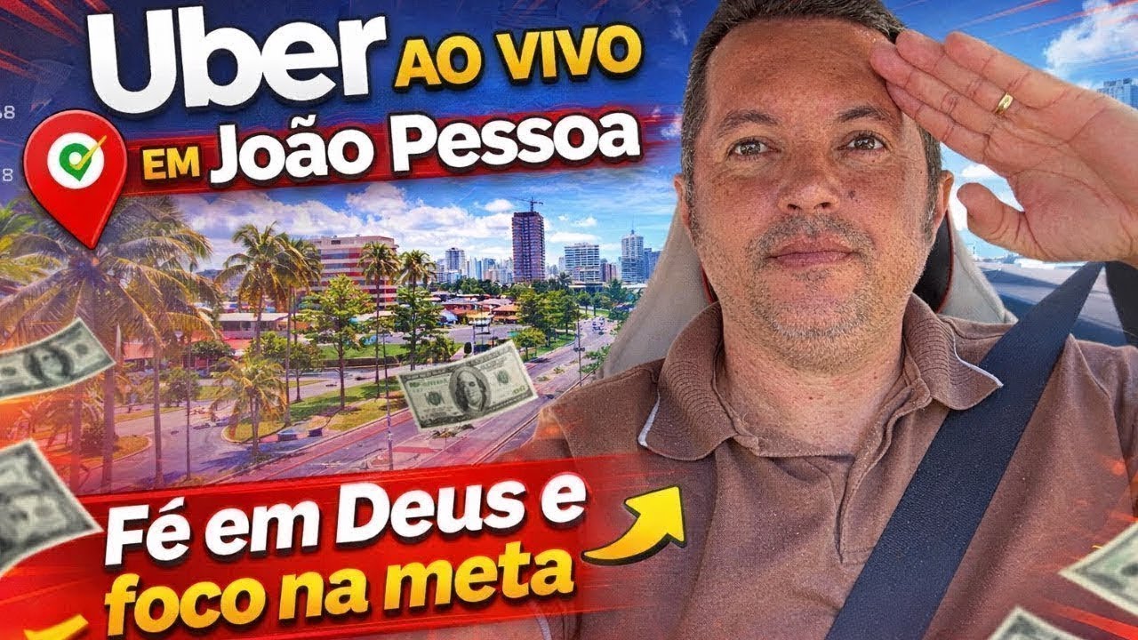 🔴Uber ao vivo em João Pessoa 12/02/26