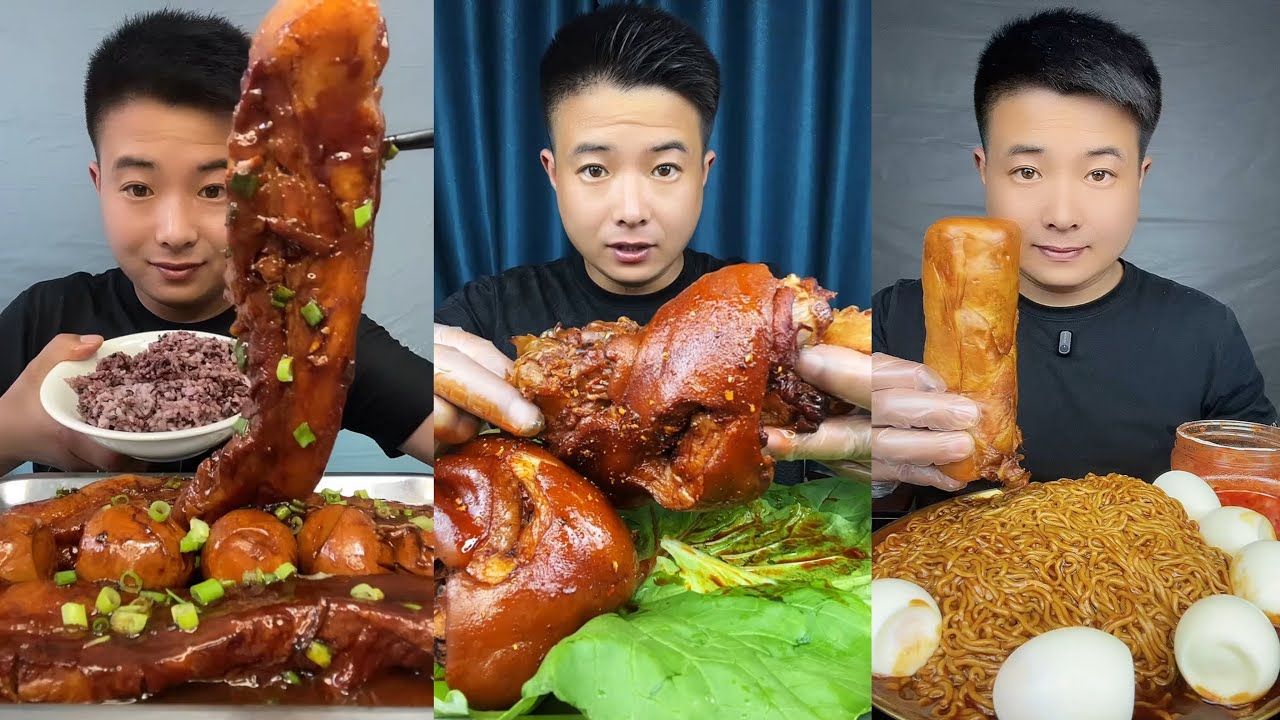 【ASMR】【MUKBANG】東坡肉 GIANT PORK BELLY | EATING SHOW | CHINESE MUKBANG | 食べ | 吃播 LOVE ASMR •JENNIE #340