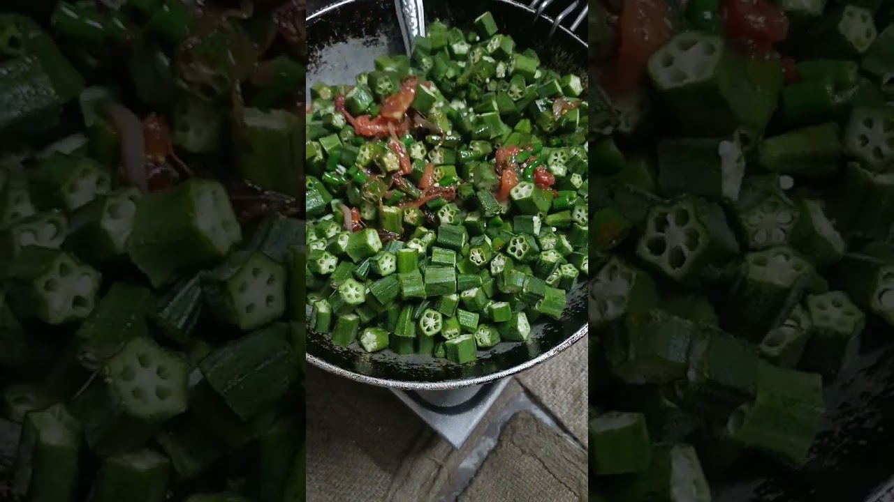 Crispy yummy yummy lady finger...