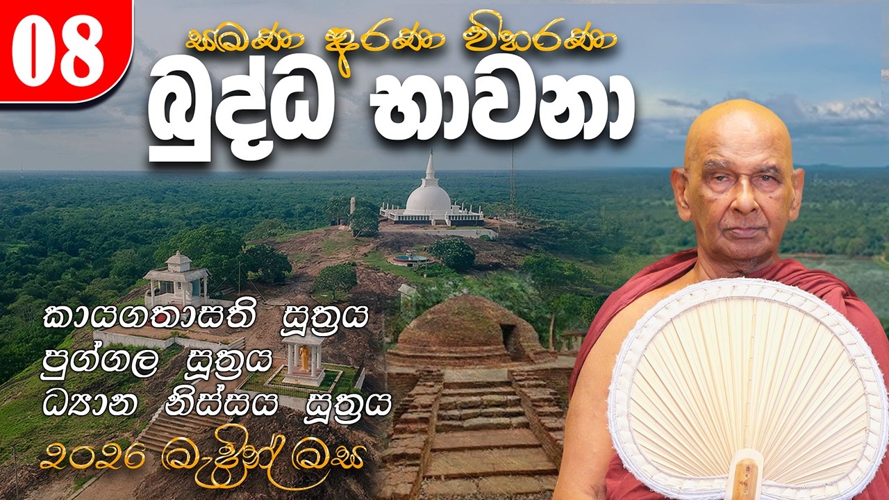 08. බුද්ධ භාවනා  (2026-03-11 pm) | සිරි ධම්මාලංකාර මහා අරිහත් බුදුපියානන් වහන්සේ