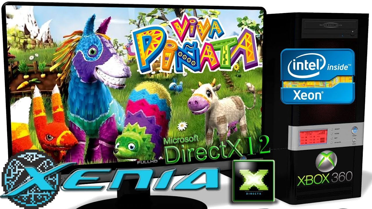 XENIA [Xbox 360 Emulator] - Viva Piñata [HD-Gameplay] June 9.2020 #2
