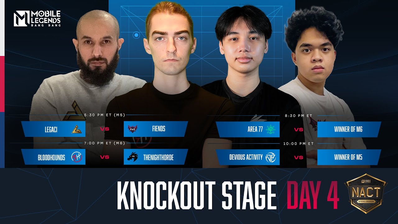 Playoffs Day 4 | 2024 NACT Spring Season | Mobile Legends: Bang Bang