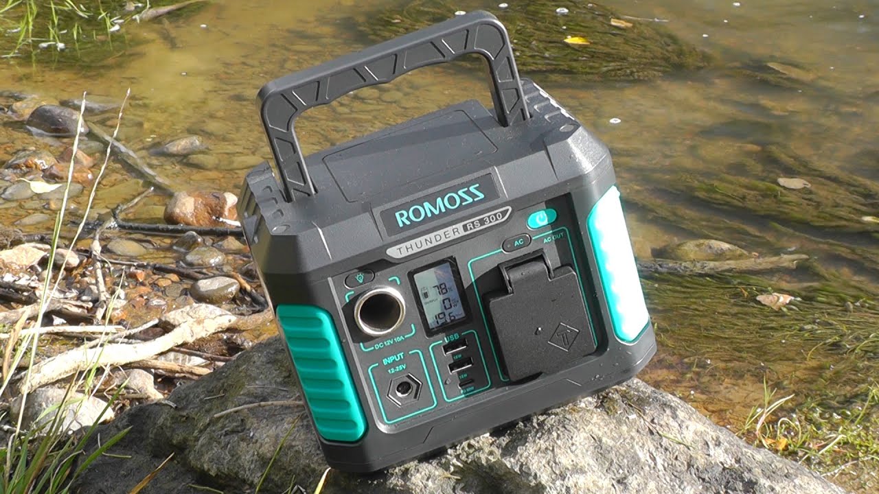 Обзор и тесты мини электростанции #Romoss RS300 Портативная #RomossPowerStation