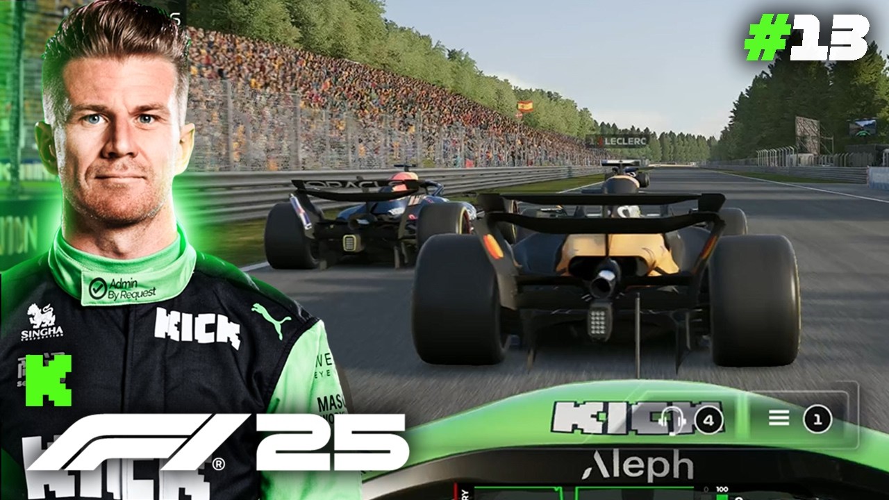 Can we SURVIVE 59 LAPS of Spa? F1 25 Sauber Career | Round 13