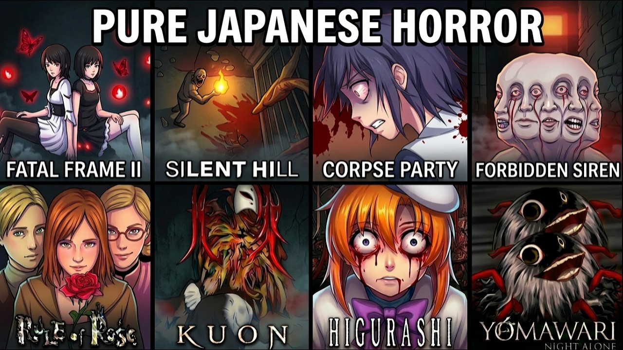 The Most Disturbing Japanese Horror Games Explained in 18 Minutes