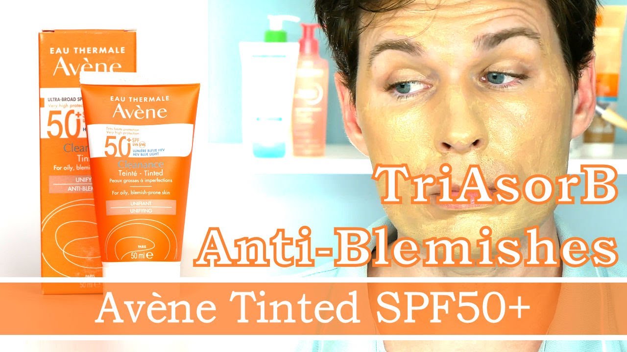 ANTI-BLEMISH TINTED SPF50+, WITH TriAsorB FROM AVÈNE | AVÈNE CLEANANCE TINTED SPF50+ FOR OILY SKIN