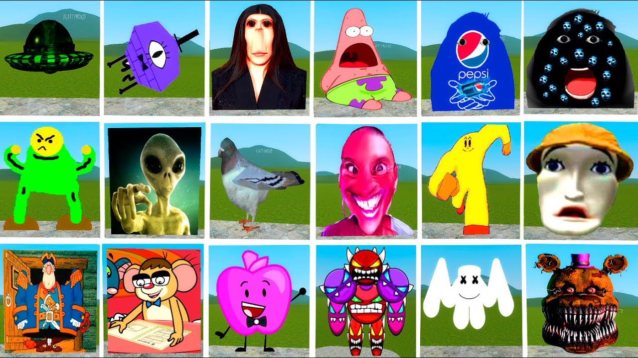 RANDOM OF ALL THE NEXBOTS In Garry's Mod  Gmod