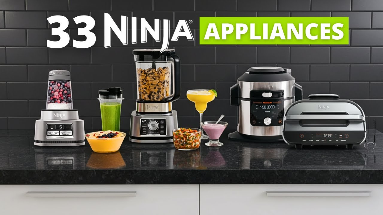 33 New Ninja Kitchen Appliances That You are Missing
