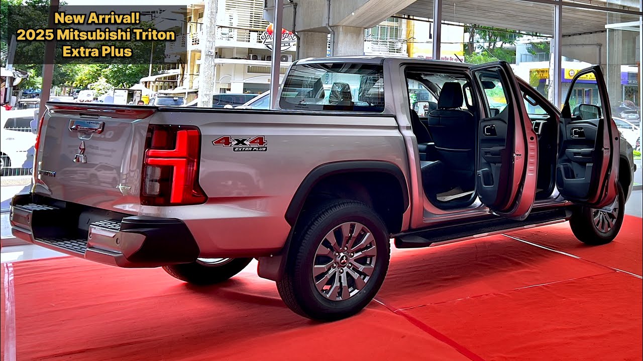New Arrival! 2025 Mitsubishi Triton Extra Plus 4x4 - Exterior and Interior Details