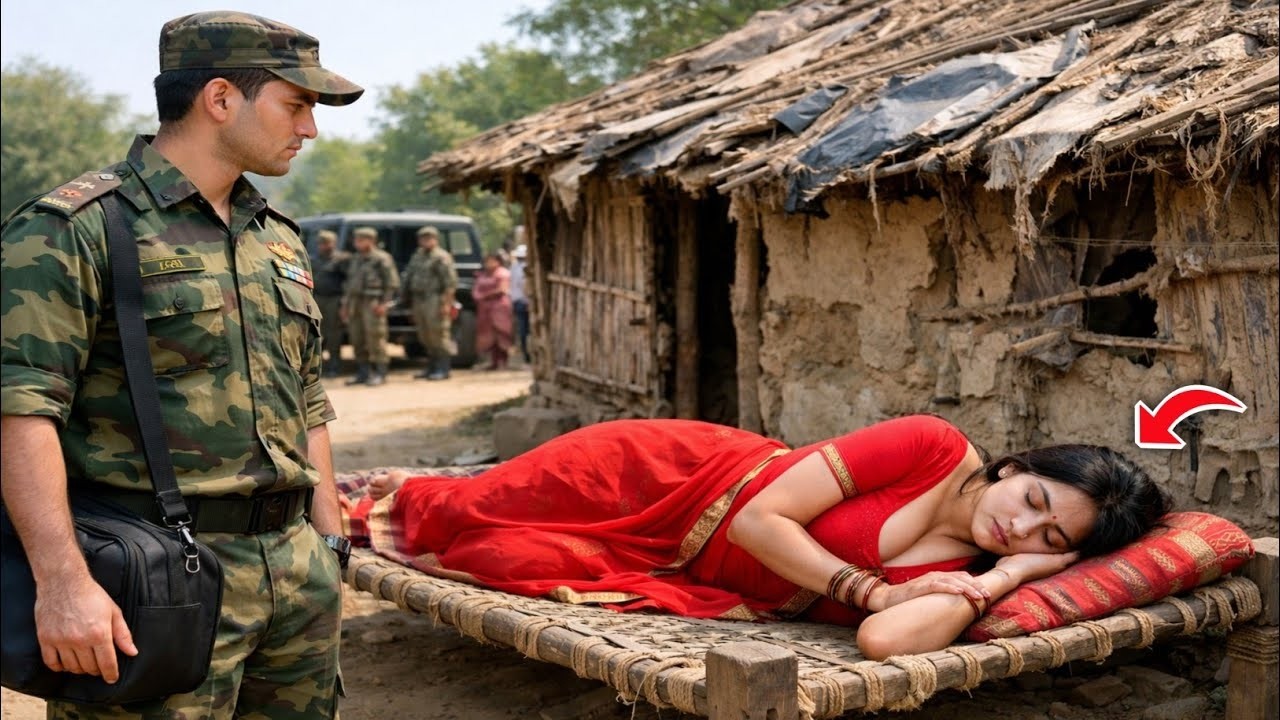 ৫বছর পর স্বামী আর্মি অফিসার হয়ে স্ত্রীর গ্রামে পৌঁছালেন,স্ত্রী ছিলেন একটি ভাঙাচোরা কুঁড়েঘরে,পরে যা..