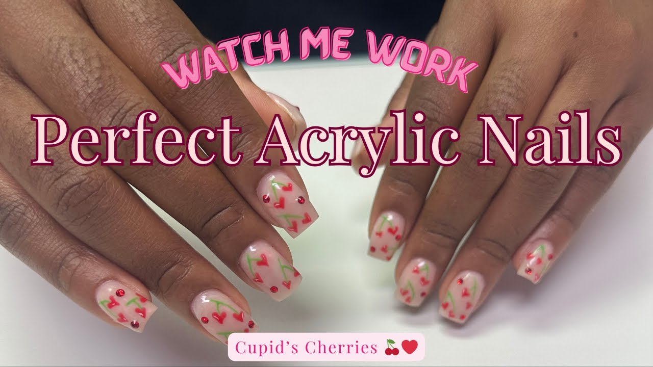 Perfect Acrylic Application + Shaping | Watch Me Work