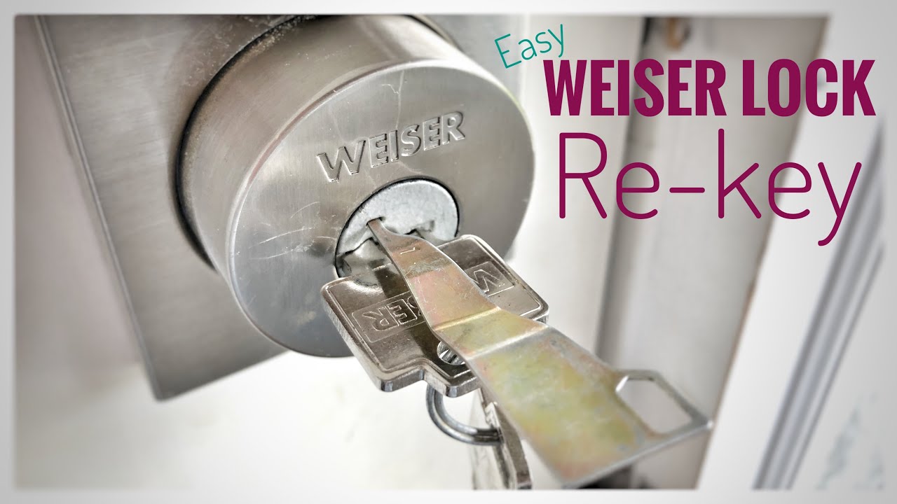 How to Re-Key a Weiser Smart Lock (Super Easy)