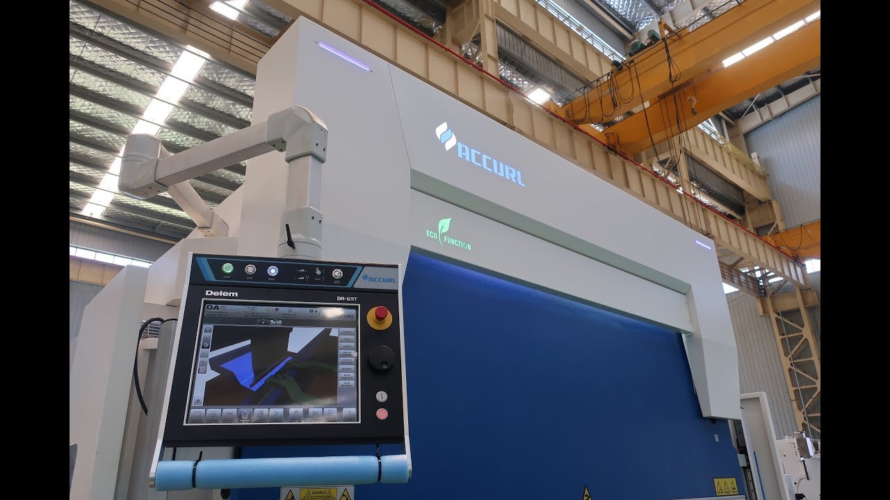 ACCURL Genius 8-Axis CNC Press Brake B32175 DLEEM DA69T 3D CNC System | Lazersafe Sentinel Plus