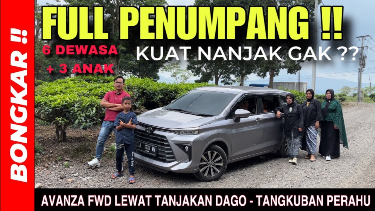 Bongkar !! TOYOTA ALL NEW AVANZA G CVT FWD SAAT LEWAT TANJAKAN EXTRIM || REVIEW & TEST DRIVE  2024