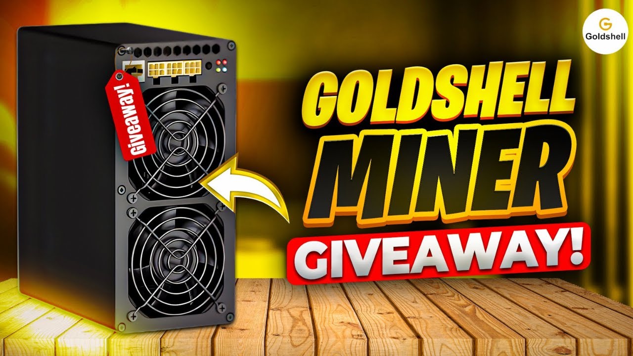 Win a FREE Goldshell Miner! AEII Max Review & 6 Year Giveaway