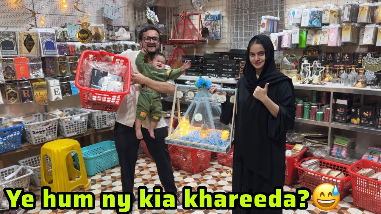 Yusra ny ramzan k liye special plan sooch liya❤️kabeer mitti sy khelny lag gaya😂