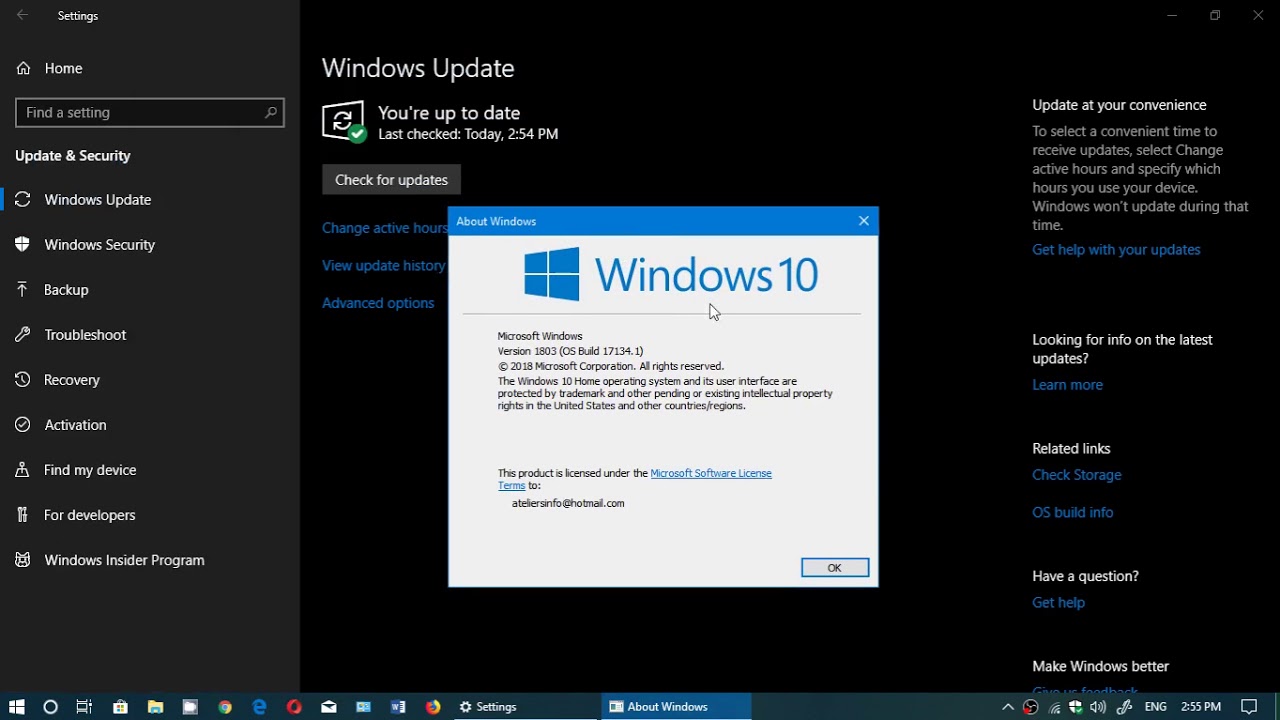 Windows 10 April 2018 update rolling to Windows updates for some