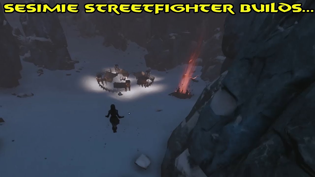Conan Exiles pre-AoH |  "Sesimie's Simple Starcaller-Safe Stronghold (Ice Cave Test)"