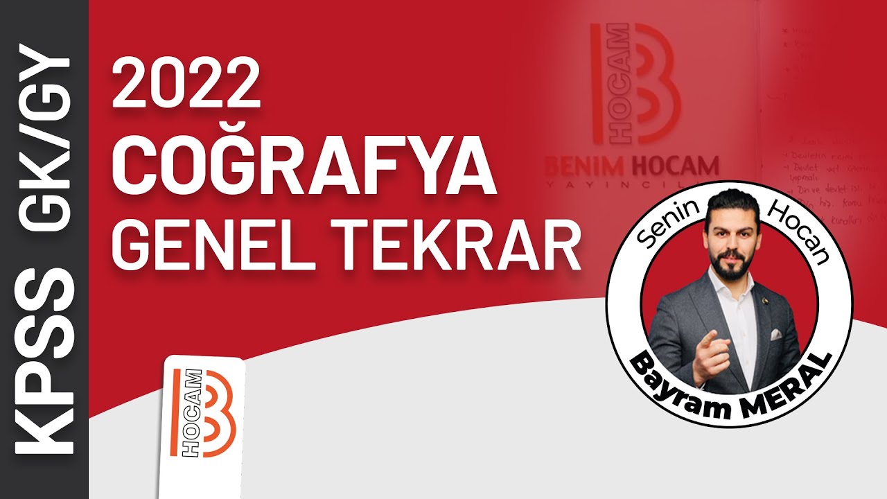 6)KPSS Coğrafya Genel Tekrar 6Türkiye'de Hayvancılık,Madenler  ,Ulaşım,Ticaret,Turizm-Bayram MERAL