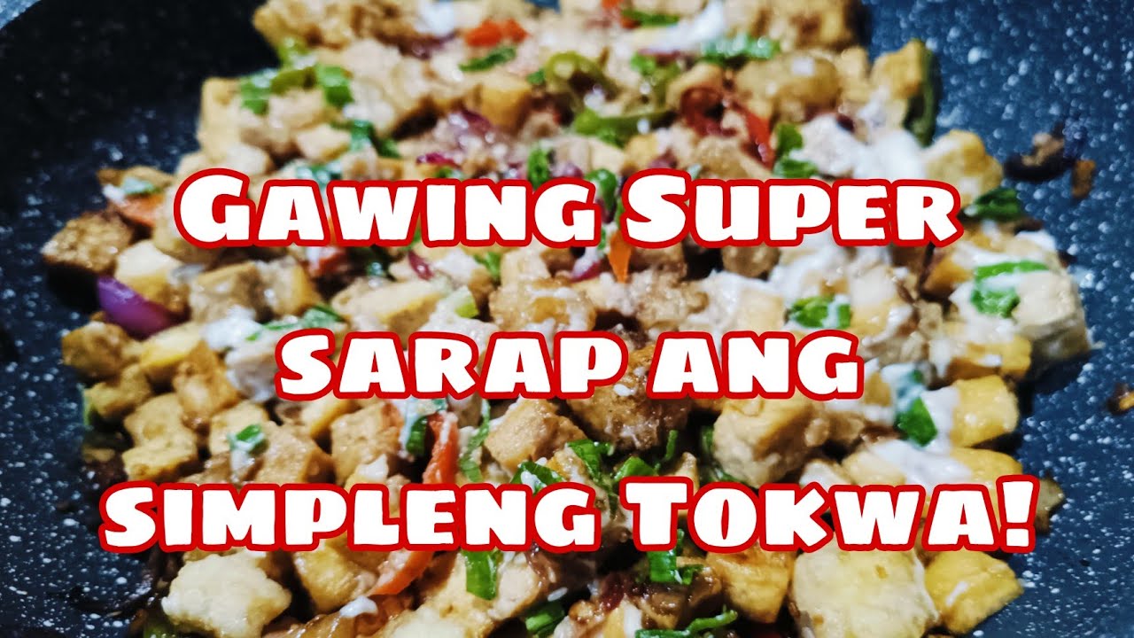 Easy Tofu Sisig/ Сделайте тофу супервкусным!