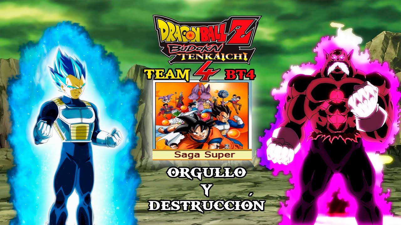 VEGGETA 100% VS TOPPO HAKAISHIN - DRAGON BALL BT4 MODS - AMARIN