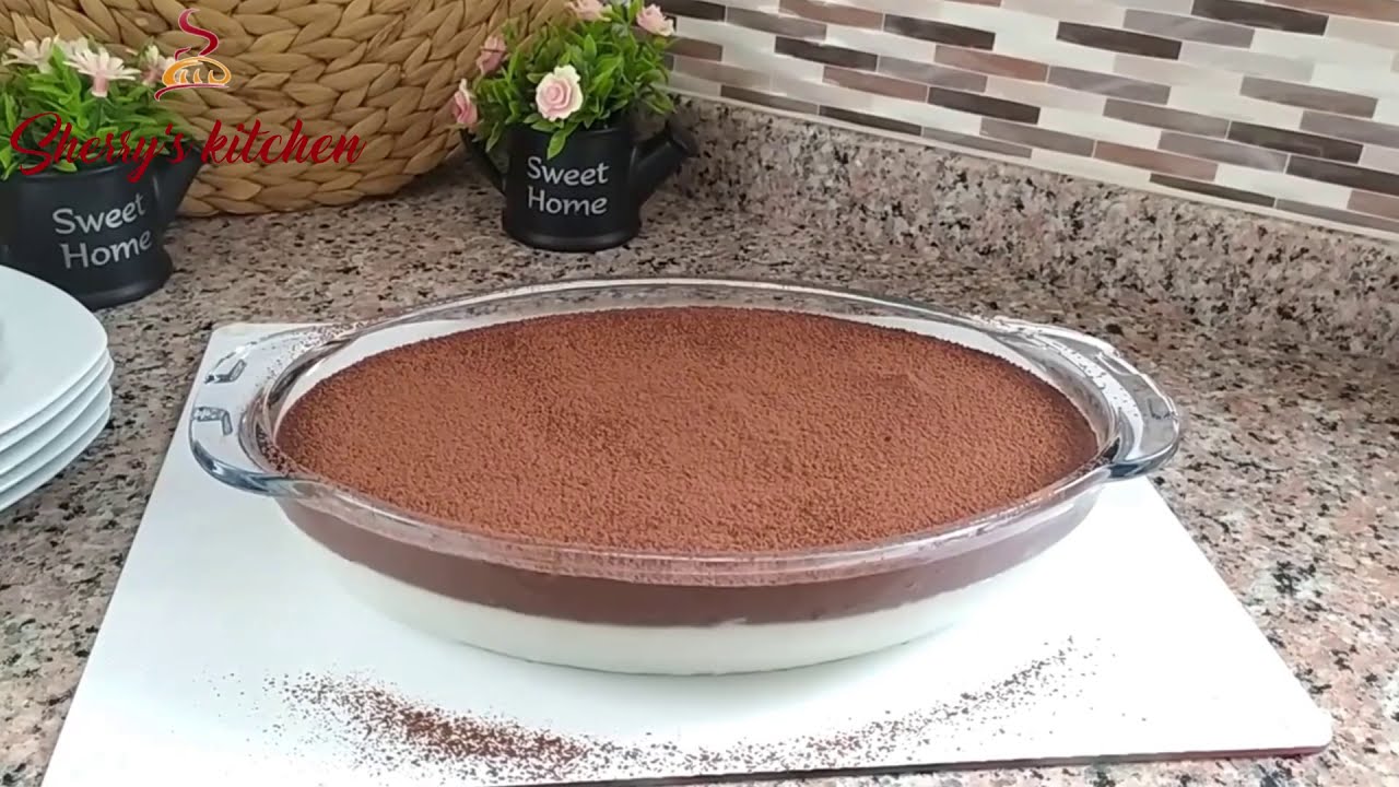 حلى تركي بارد بدون فرن و بأبسط المكونات