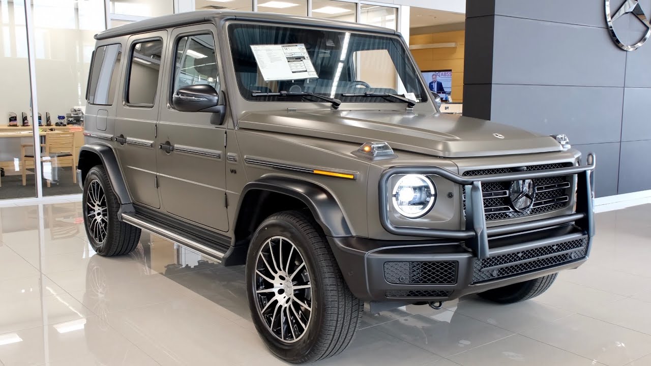 2023 G 550 SUV In G Manufaktur Dark Olive Green Magno - Priced at $167,220