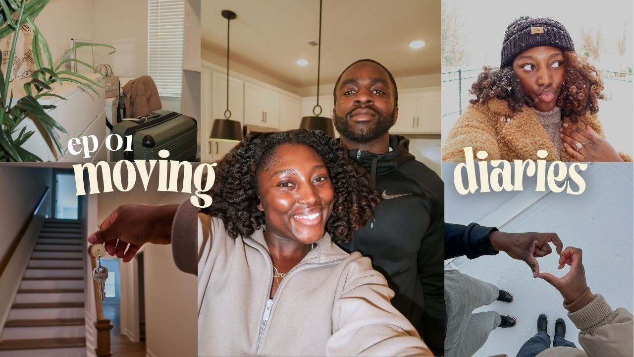 moving diaries ep 01: packing with me, moving vlog, snow day & settling into our new home