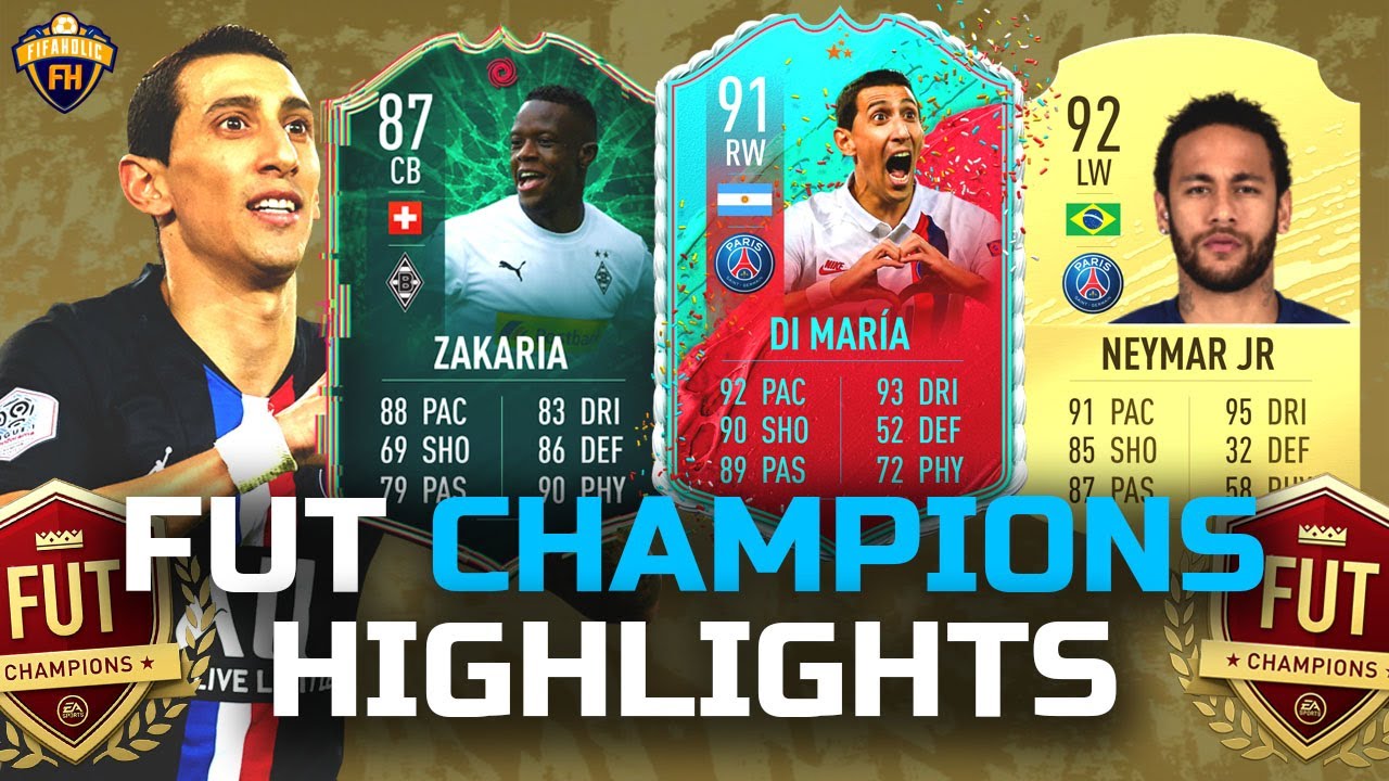 DI MARIA OP!?! FUT CHAMPIONS HIGHLIGHTS! - FIFA 20 ELITE GAMEPLAY | 1/3