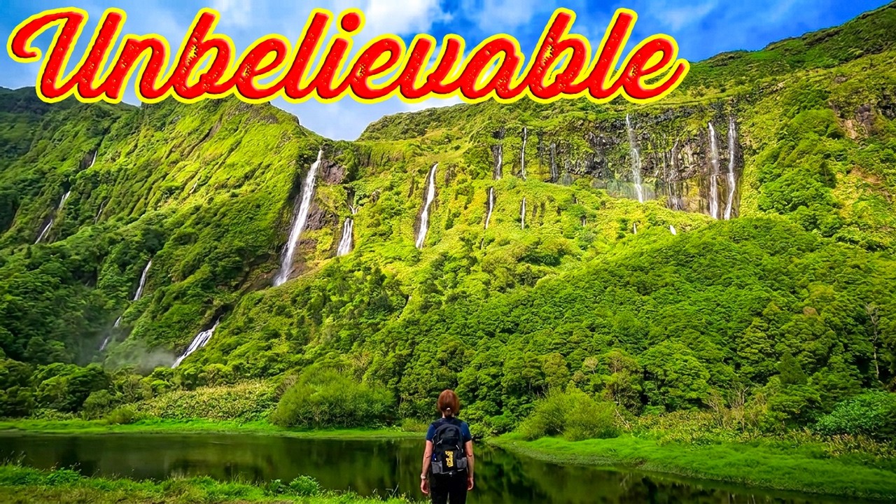Azores :  Flores &ndash; Feels Like Fairytale - Cascata da Ribeira do Ferreiro &ndash;  Breathtaking Waterfall