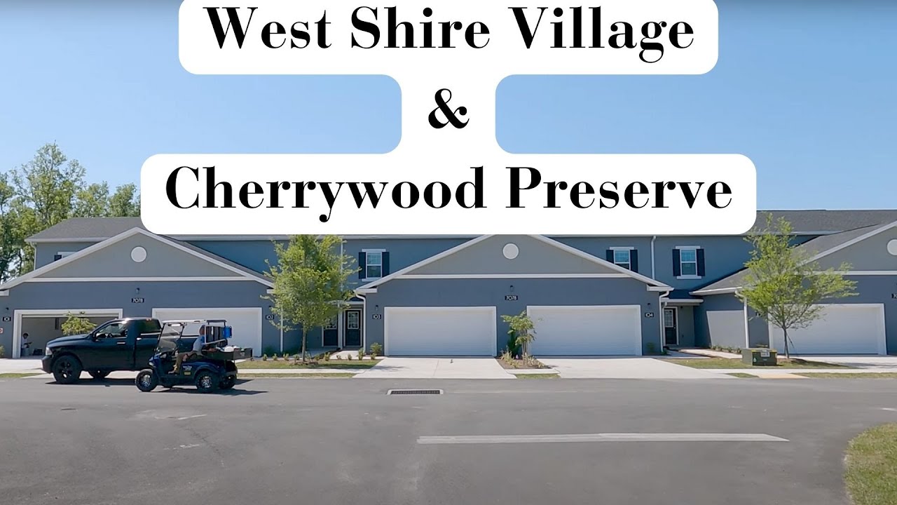 West Shire Village and Cherrywood Preserve |Ocala, Florida| #aroundocala #newhome #drivingtour